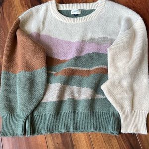 Desert sand sweater